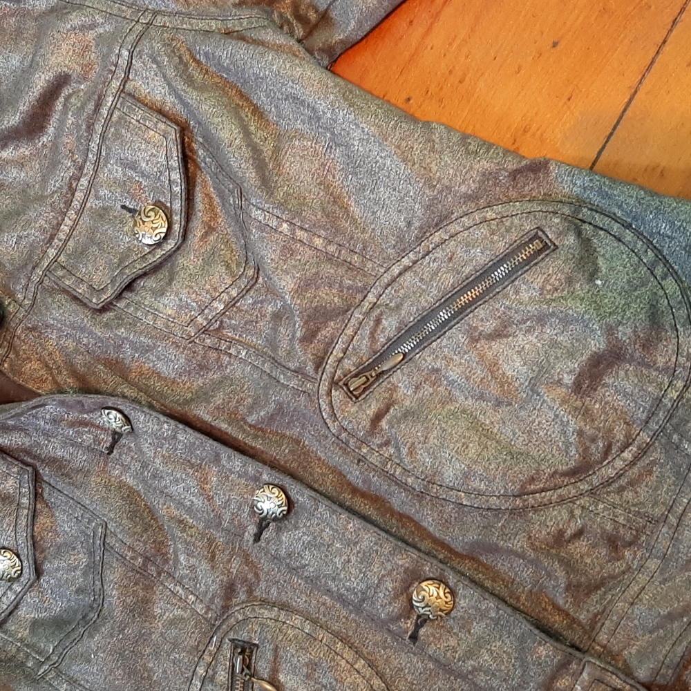 Chicos cotton copper metallic jacket - Picture 9 of 11